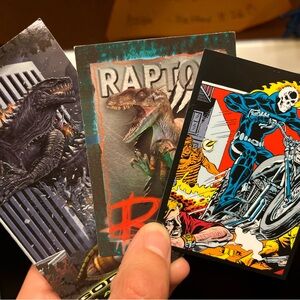 Tri-Star Godzilla, JP3, & Marvel 80th Anniversary set ~ Trading Cards
